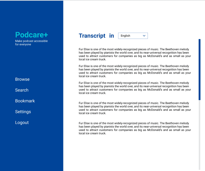 Transcripts